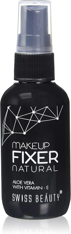 Swiss Beauty Spray de maquillage professionnel longue durée pour maquillage du visage, Avec aloe
