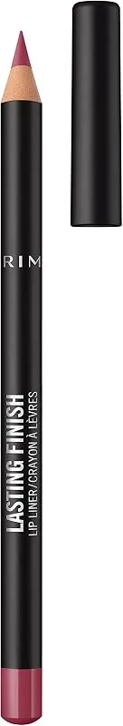 Rimmel Lasting Matte Lip Liner 215 Ms. Mauve, crayons à lèvres, rouge à lèvres mat — Maquillage