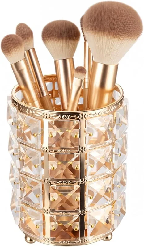 Organisateur Maquillage en Cristal Rangement Cosmétiques