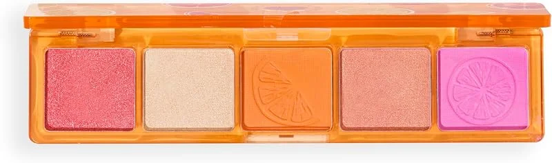 I Heart Revolution Zesty Zing Mini Match Palette, Palette Fards à Paupières 5 Teintes — Maquillage