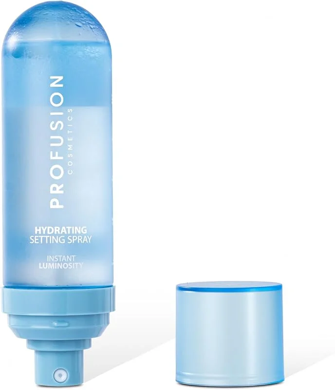 Profusion Cosmetics Spray hydratant avec acide hyaluronique et vitamine E, 100 ml — Maquillage