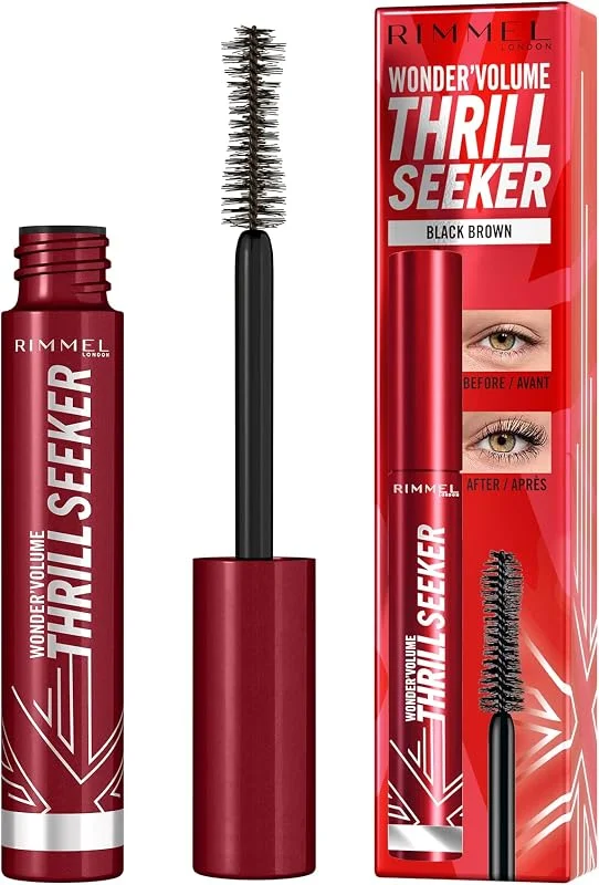Rimmel - Wonder'Volume Thrill Seeker Mascara - Black Brown, Brown Black - Volume — Maquillage