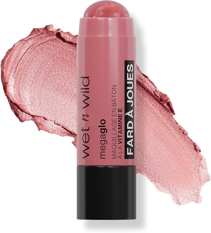Wet n Wild, Mega Glo Vitamin E Makeup Stick, Stick Blush Polyvalent pour les Yeux, les — Maquillage