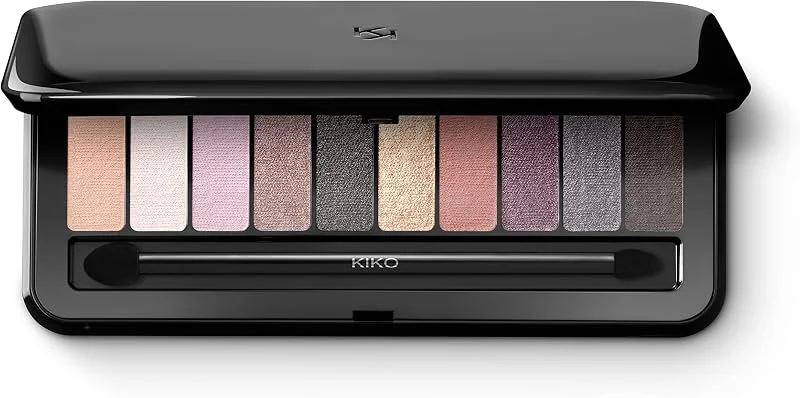 KIKO Milano Soft Nude Eyeshadow Palette - Teinte 01 Garden Rose — Maquillage