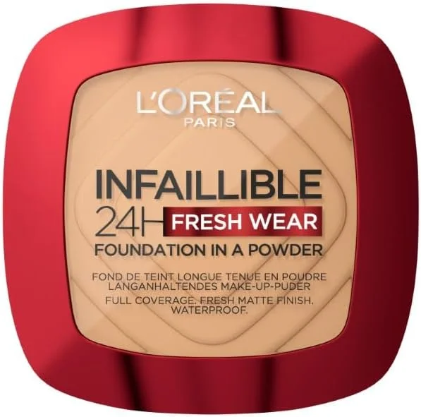 L'Oréal Paris Infaillible 24H Fond de Teint Poudre Golden Sun 53g — Maquillage