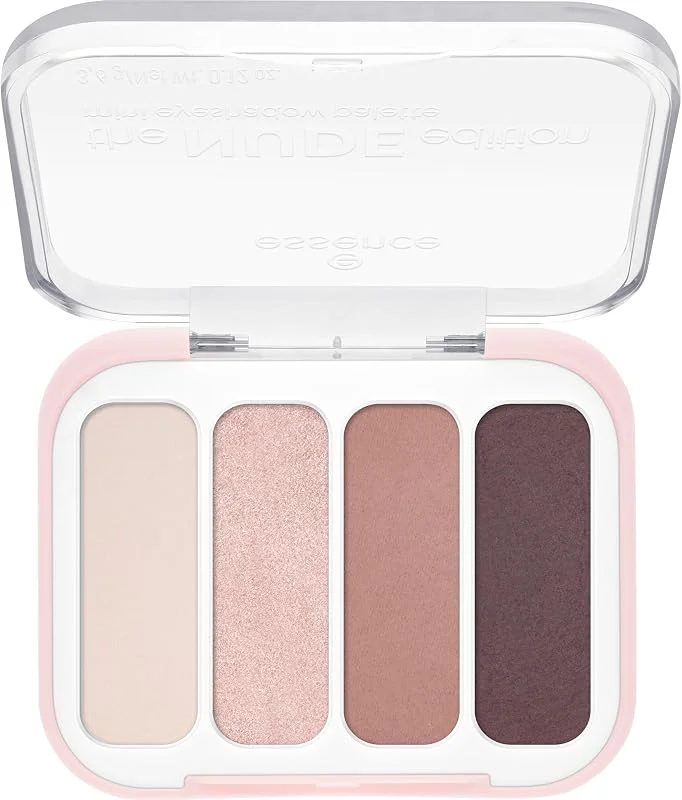 essence the NUDE edition mini, Palette de fards, longue durée (3.6g) — Maquillage