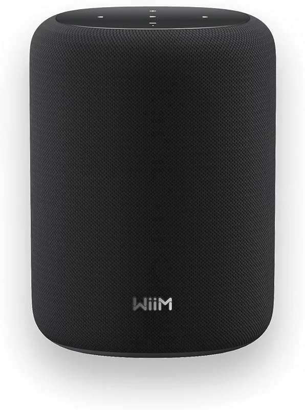WiiM Sound Lite, Enceinte Intelligente Multi-pièce sans Fil, Noir — Maquillage