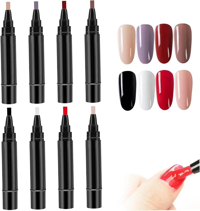 Stylos à ongles, ensemble de vernis à ongles, stylos de vernis à ongles, 8pcs, set 8 — Maquillage