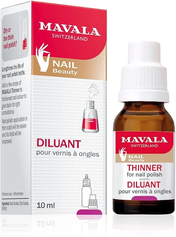 Mavala - Diluant pour Vernis à Ongles Trop Épais - Produit de Manucure Fluidifiant — Maquillage