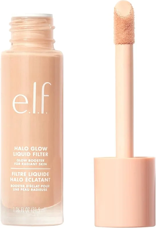 e.l.f. Halo Glow - Filtre liquide halo éclatant booster d’éclat pour une peau radieuse — Maquillage