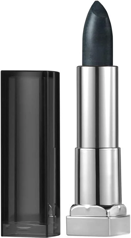 MAYBELLINE COLOR SENSATIONAL METALLICS LIPSTICK MATTE GUNMETAL 50 — Maquillage