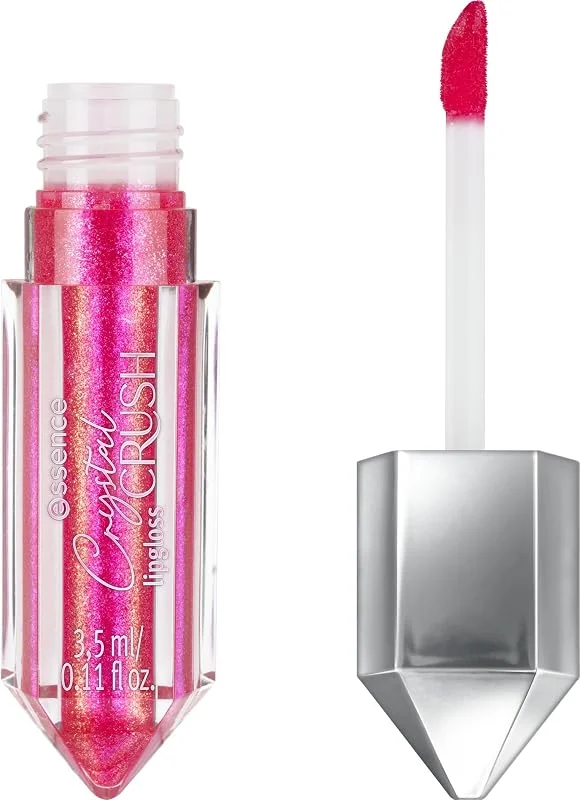 essence CRYSTAL CRUSH lipgloss gloss, naturel, brillant, chatoyant (3.5ml) — Maquillage