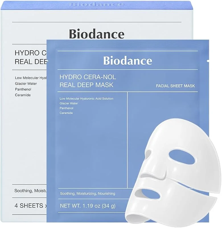 BIODANCE Hydro Cera-nol Real Deep, Masque Visage Hydrogel, Masque de Nuit — Soin de la peau