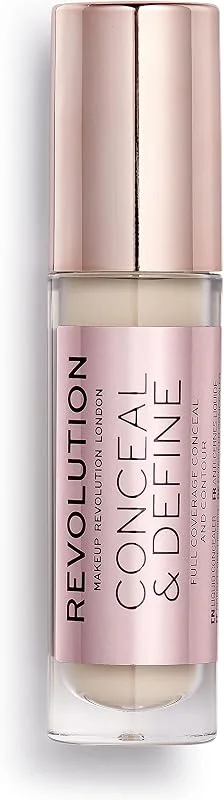 Makeup Revolution, Conceal & Define Corrector, C1, 4ml — Maquillage