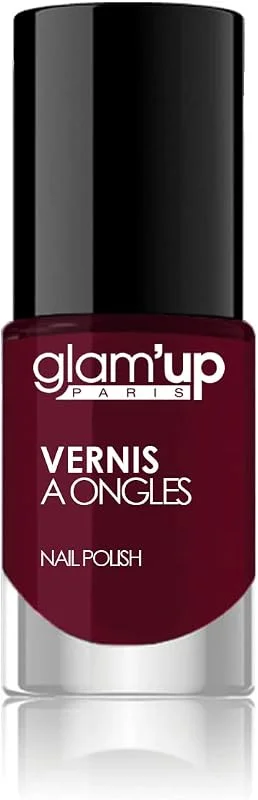 Glam'Up Paris - Vernis à Ongles N°111 - Ultra Brillance - Bordeaux — Maquillage