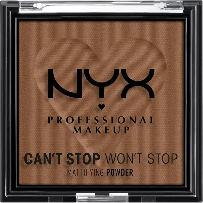 NYX Professional Makeup Poudre Matifiante Can't Stop Won't Stop Deep — Maquillage