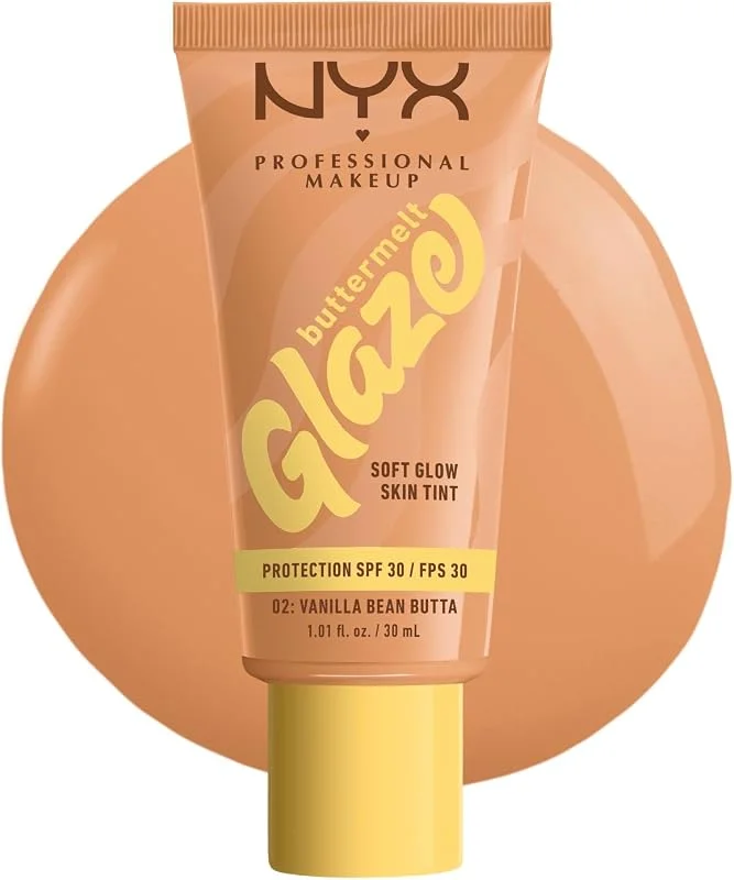 NYX Professional Makeup Buttermelt Glaze Fond de Teint SPF30 30ml — Maquillage
