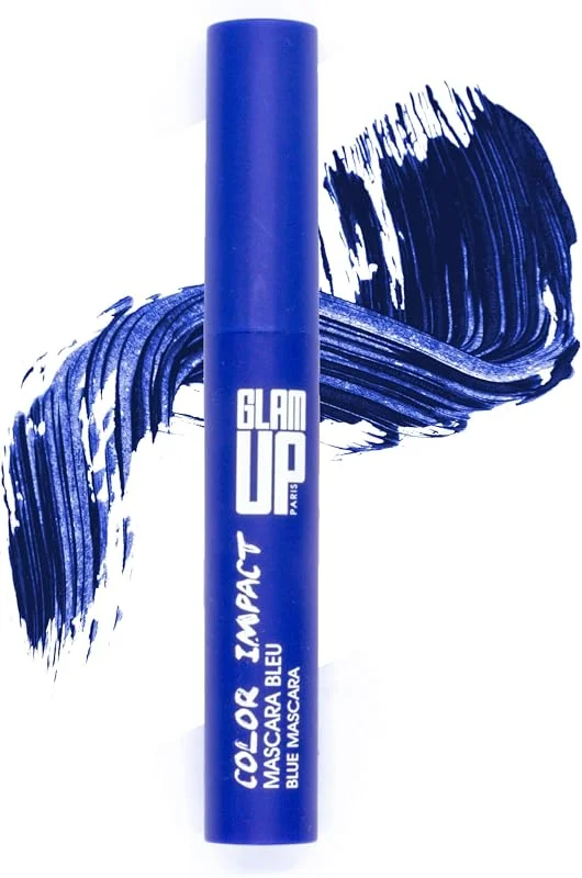Glam'Up Paris - Mascara Color Impact Volume Longueur Intense - Bleu Électrique — Maquillage