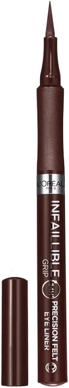L'Oréal Paris Infaillible Grip Eyeliner Feutre Précision Brun 6, 3g — Maquillage