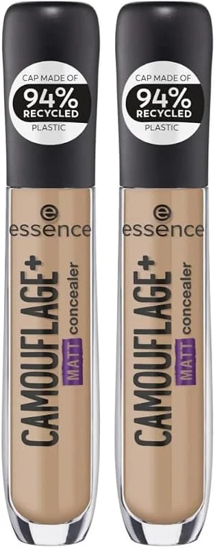 Essence - Correcteur Camouflage + Matt - 50 Warm Toast (Lot de 2) — Maquillage