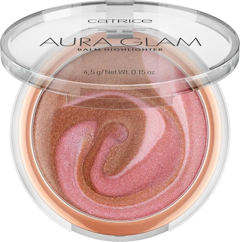 Catrice Aura Glam Balm Highlighter baume illuminateur, résultat instantané (4.5g) — Maquillage