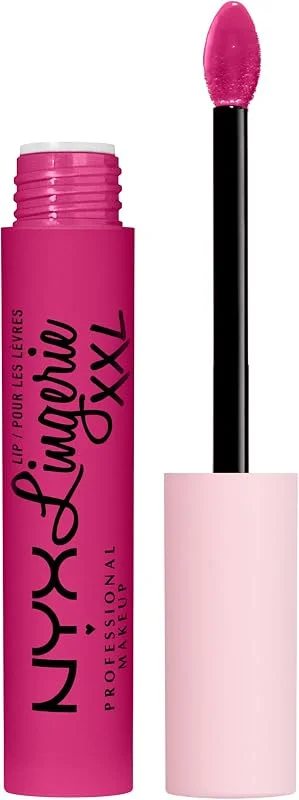 NYX Professional Makeup Lip Lingerie XXL Rouge Lèvres Mat Pink Hit — Maquillage