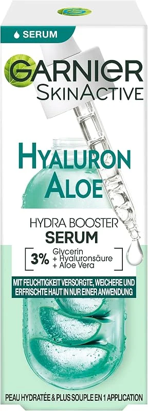 Garnier Sérum Hydratant pour une peau ferme et radieuse, À l'aloe vera apaisante — Soin de la peau