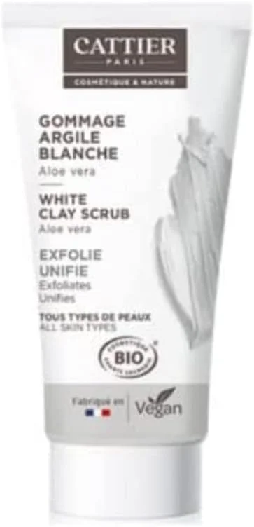 Cattier mini gommage argile blanche 30ml — Soin de la peau