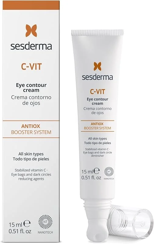 Sesderma C-VIT Crème contour des yeux 15 ml – Soin léger régénérant contre les — Soin de la peau