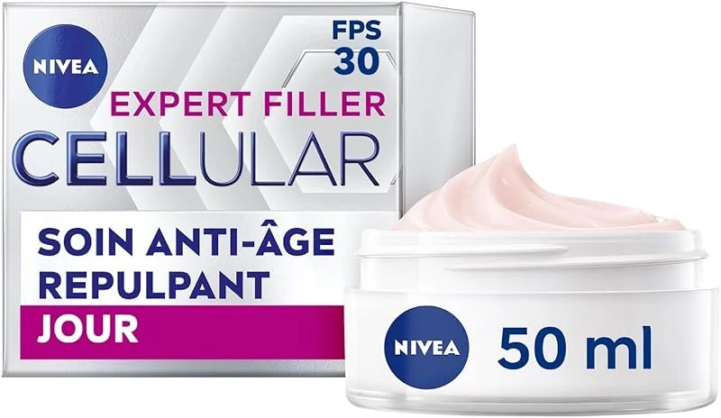 NIVEA Soin de Jour Visage Repulpant Cellular Expert Filler, SPF 30, 50 ml — Soin de la peau