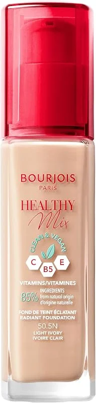 Bourjois - Fond de teint Healthy Mix Clean - 50, 5 N Ivoire clair — Maquillage