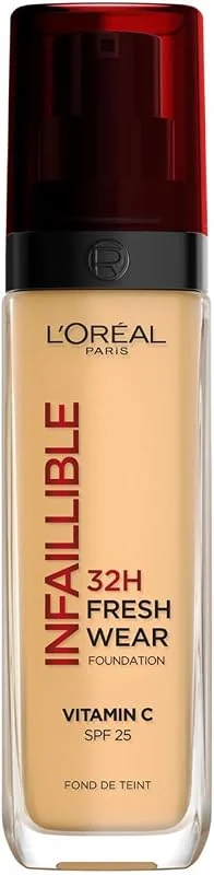 L'Oréal Paris - Fond de Teint Fluide Infaillible 32h Fresh Wear - Tous Types de Peau — Maquillage