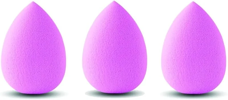 PARENCE.- Lot de 3 éponges de maquillage à fond de Teint