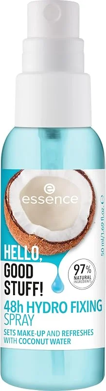 essence HELLO - GOOD STUFF! 48h HYDRO FIXING SPRAY fixateur - 50 ml — Maquillage