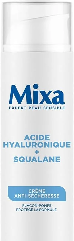 Mixa Crème Anti-Sécheresse Acide Hyaluronique Squalane Hydrate 48H 50ml — Soin de la peau