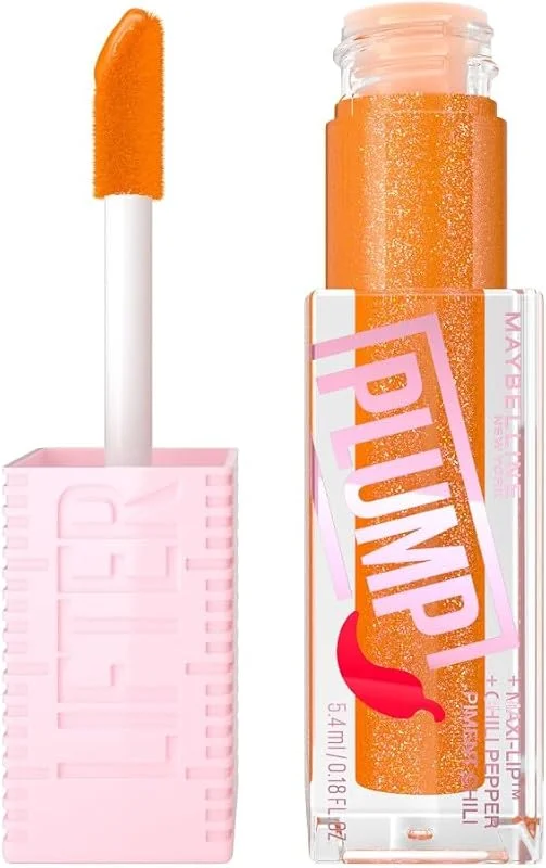 Maybelline New York Lifter Plump Gloss Repulpant Piment Hot Honey 5, 4ml — Maquillage