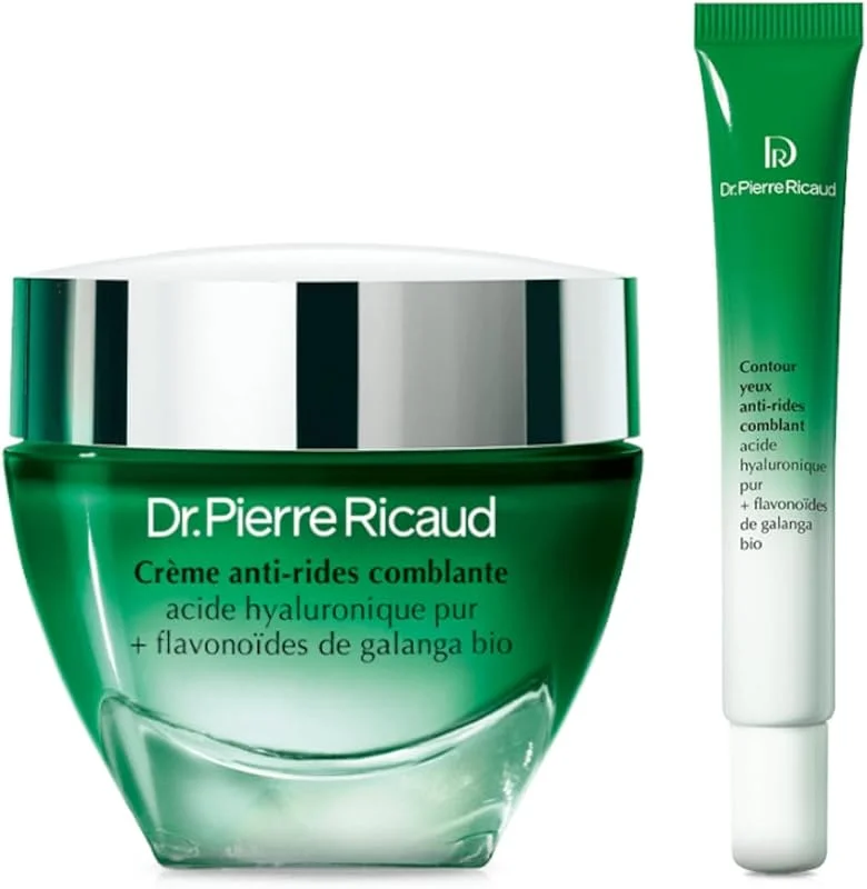 Dr Pierre Ricaud – Duo Soin Anti-Rides Intensif à l’Acide Hyaluronique & Galanga — Soin de la peau