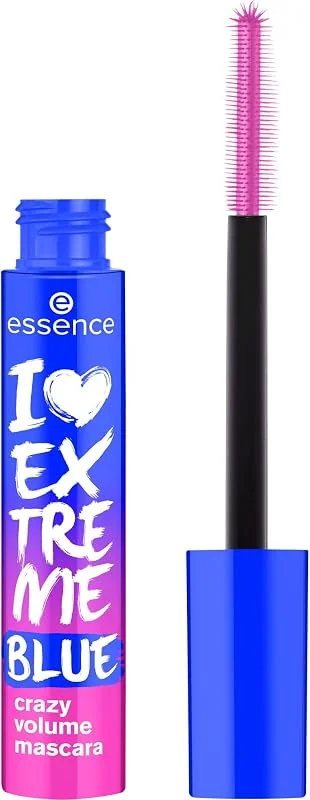 essence I LOVE EXTREME BLUE crazy volume mascara, longue durée, frisant, volume (12ml) — Maquillage