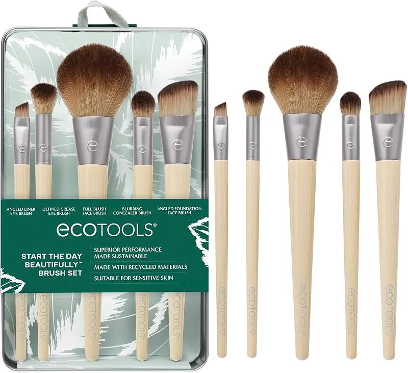 EcoTools Start the Day Beautifully Ensemble de pinceaux de maquillage