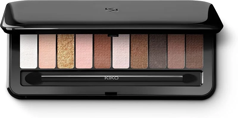 KIKO Milano Soft Nude Eyeshadow Palette - Teinte 02 Warm Tones — Maquillage