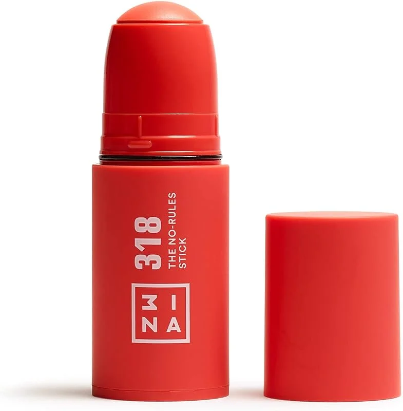 3INA - The No - Rules Stick 318 - Corail - Stick Multi-Usages 3 en 1 — Maquillage
