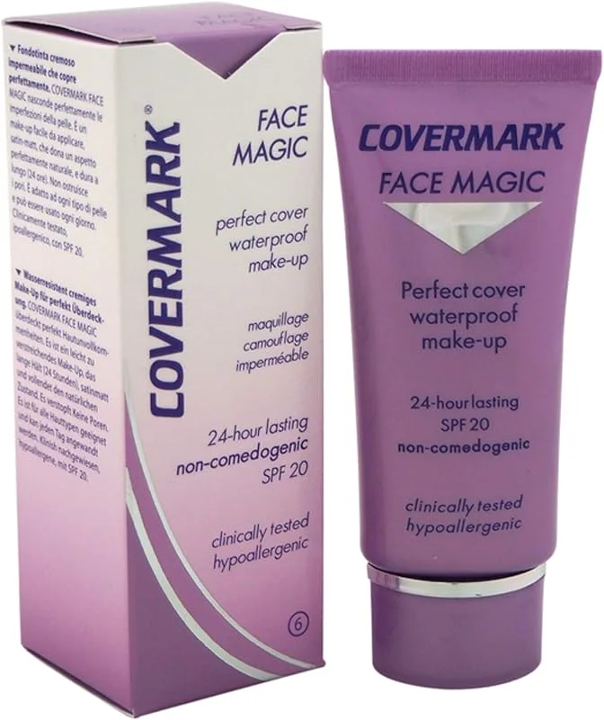 Covermark Fond de Teint Face Magic Brun Clair N°6 1 Unité — Maquillage