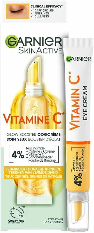 Garnier Soin Yeux Vitamine C Niacinamide Caféine Anti-Fatigue 15ml — Soin de la peau