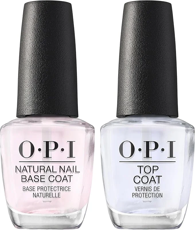 OPI Le Kit de Soins des ongles La base et la finition pour les ongles, 15ml — Maquillage