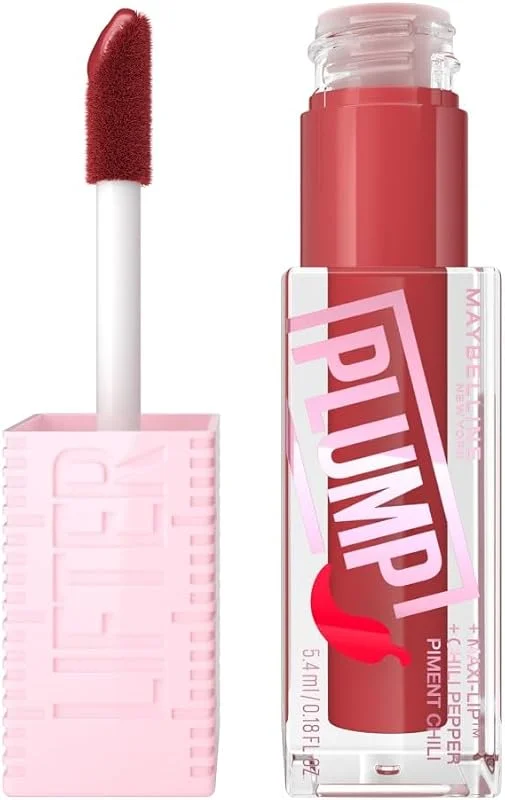 Maybelline New York Lifter Plump Gloss Repulpant Piment Hot Chili 5, 4ml — Maquillage