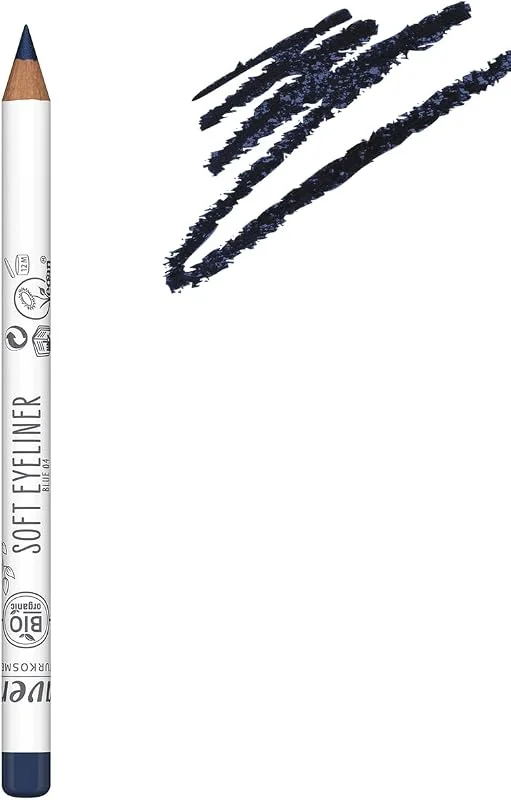 lavera Crayon eyeliner Bleu 04 Huile de jojoba & Huile de tournesol — Maquillage