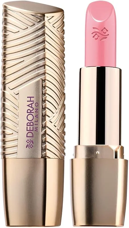Deborah Milano Rouge à lèvres Milano Red, N.6 Pink Audrey, couleur pleine et brillante — Maquillage