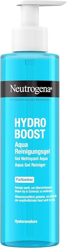 Neutrogena Hydro Boost Aqua Gel nettoyant sans parfum — Soin de la peau