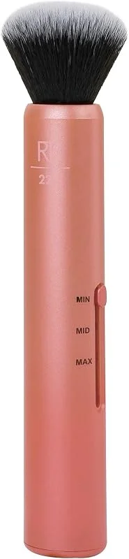 Real Techniques Slide Pinceau de Maquillage Personnalisable 3 en 1 pour Fond de Teint et Anti-Cernes