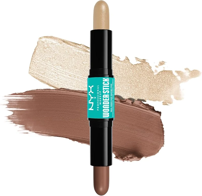 NYX Professional Makeup Stick Highlight & Contour, Double Embout, Définition & — Maquillage